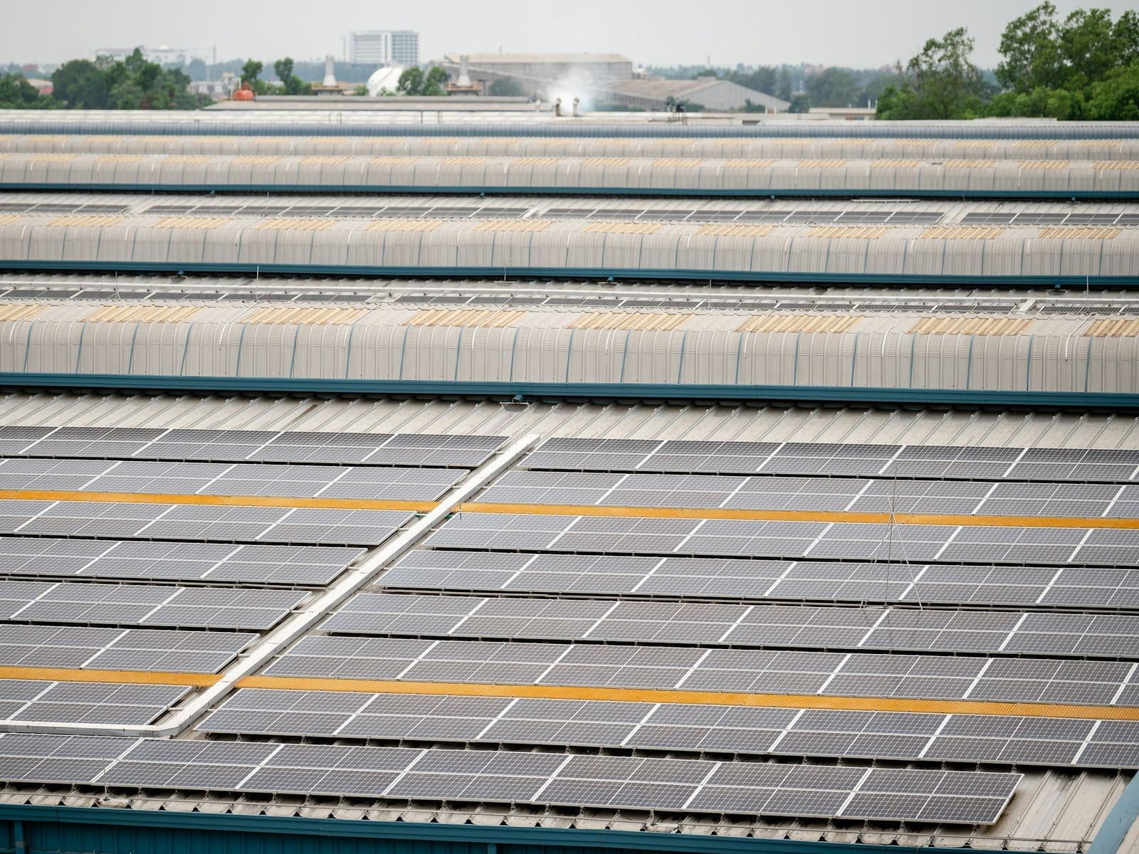 Commercial Solar Installation — illustrative example
